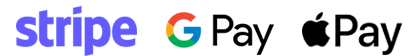 Stripe, Google Pay and Apple Pay
